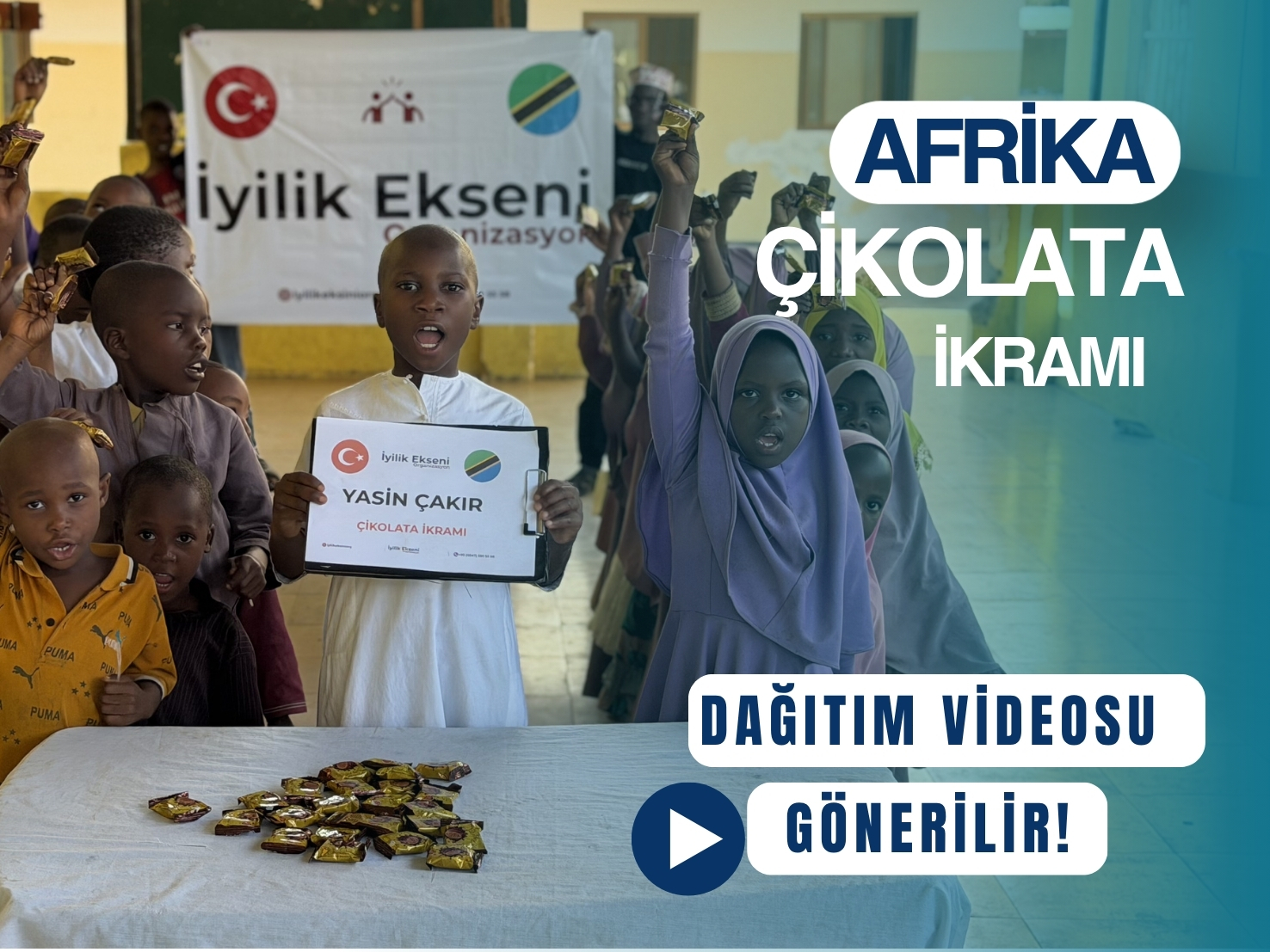 Afrika Çikolata İkramı