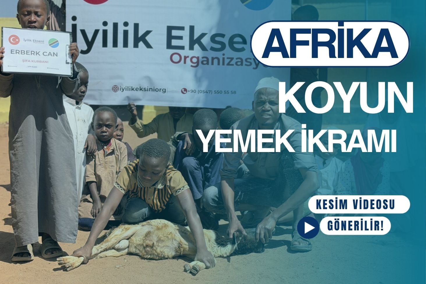 Afrika Koyun Yemek İkramı