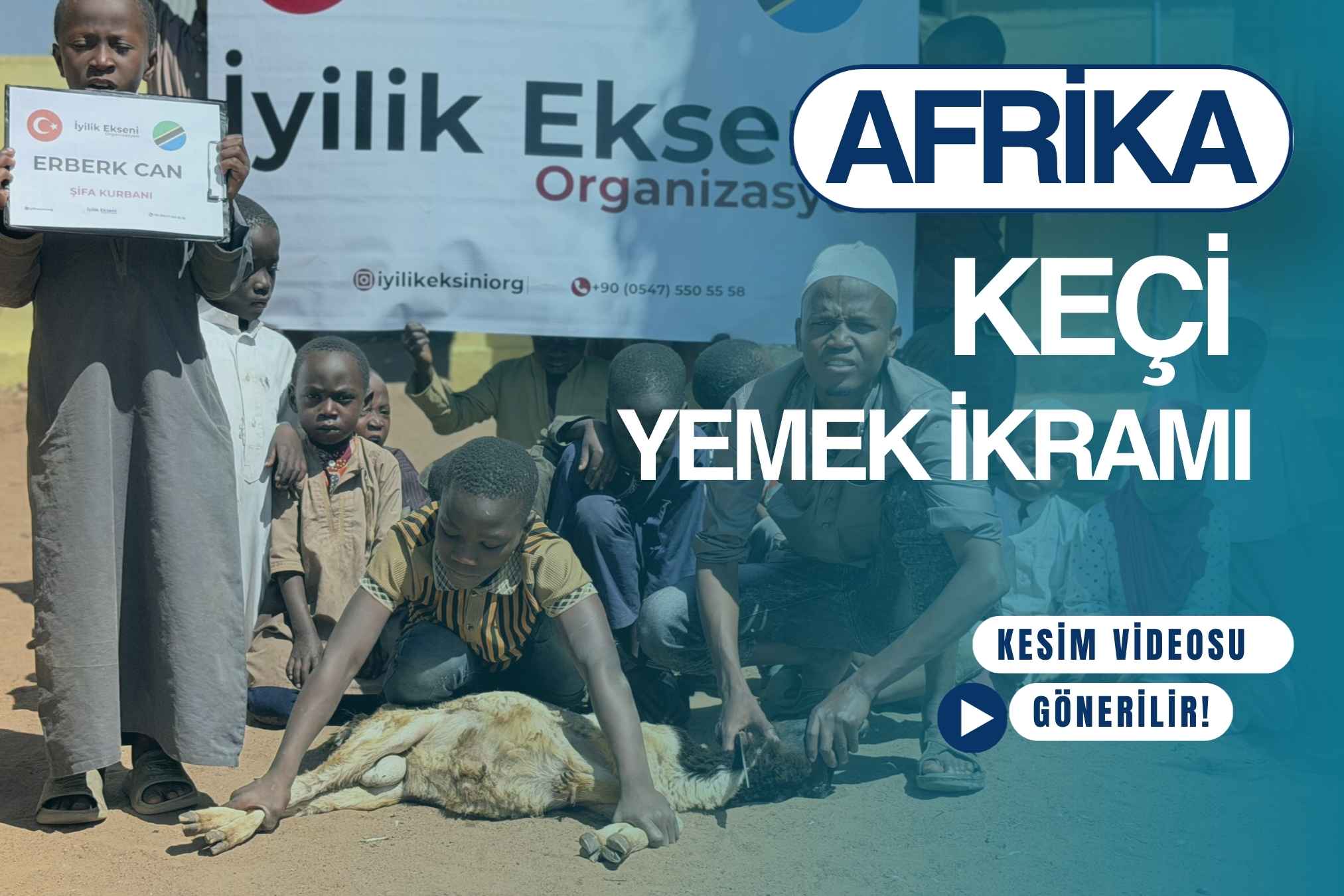 Afrika Keçi Yemek İkramı