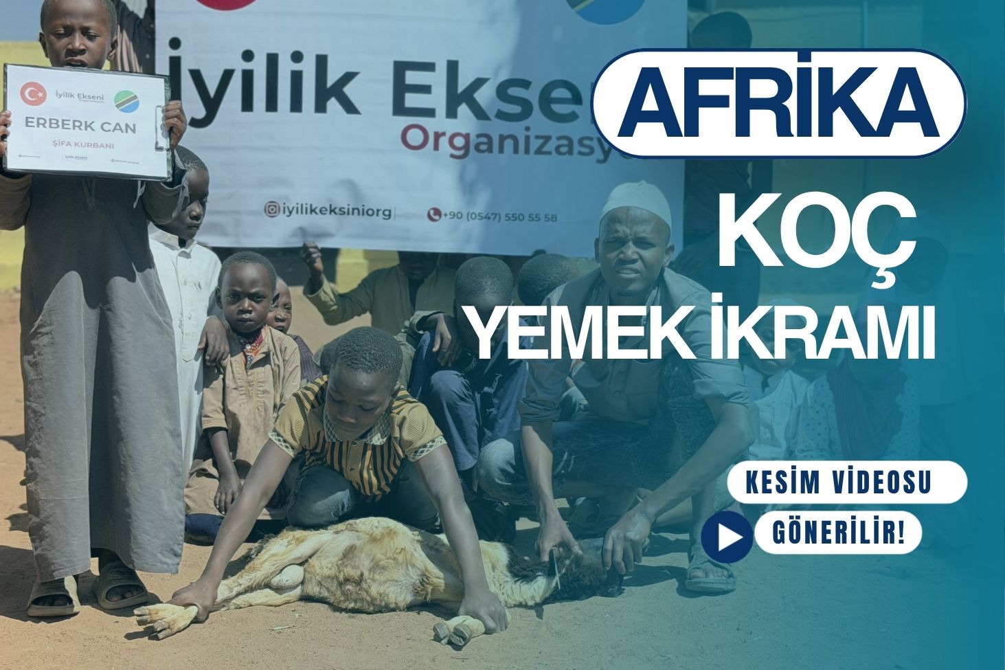 Afrika Koç Yemek İkramı