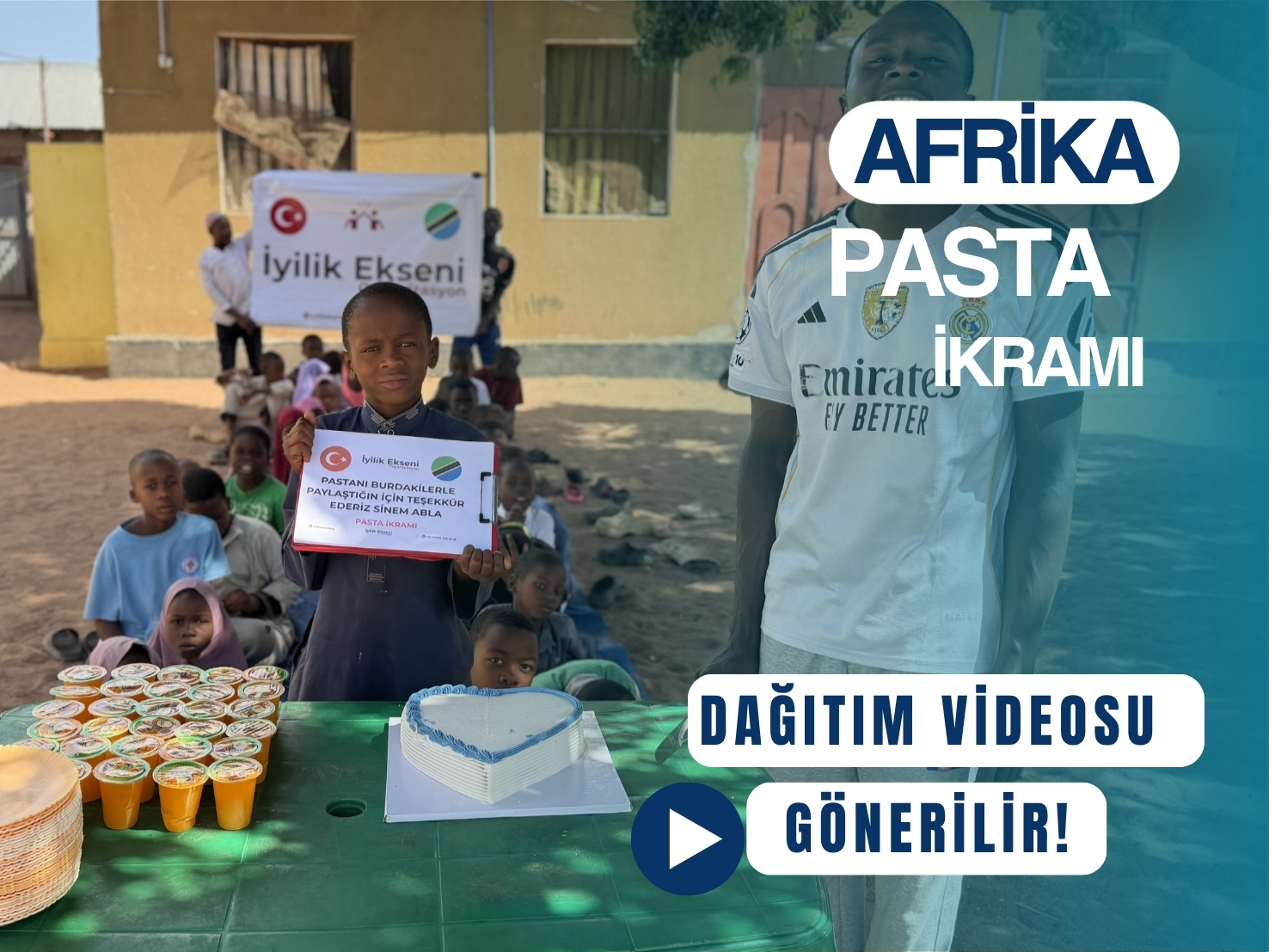 Afrika Pasta İkramı